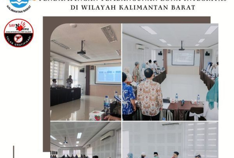Koordinasi Pendampingan Pembangunan Zona Integritas di Wilayah Kalimantan Barat